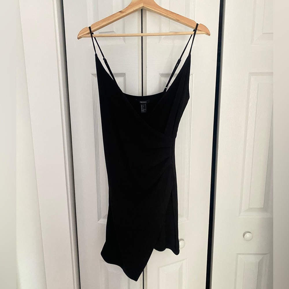 Mini wrap dress